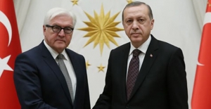 Cumhurbaşkanı Erdoğan, Almanya Dışişleri Bakanı Steinmeier'ı Kabul Etti