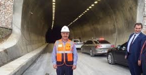 Bakan Arslan Yeni Yıla Bolu Tüneli'nde Girecek