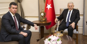 Başbakan Yıldırım, Feyzioğlu'nu Kabul Etti