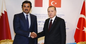 Erdoğan Katar Emiri Al Tani İle Görüştü