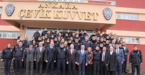MHP’den Ankara Çevik Kuvvet’e Ziyaret