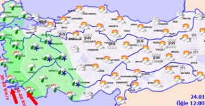 Ankara İçin Kar Yağışı Uyarısı