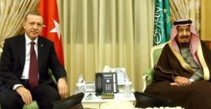Cumhurbaşkanı Erdoğan, Riyad Yemame Sarayı’nda