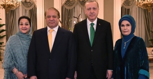 Cumhurbaşkanı Erdoğan, Pakistan Başbakanı Şerif ile Bir Araya Geldi