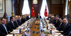 Erdoğan TÜSİAD Yönetimiyle Bir Araya Geldi