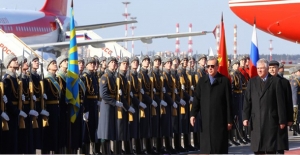 Cumhurbaşkanı Erdoğan Rusya'da
