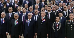 Cumhurbaşkanı Erdoğan AYM'nin 55. Kuruluş Yıl Dönümü Törenine Katıldı