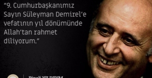 Başbakan Yıldırım 9. Cumhurbaşkanı Demirel’i Twitter’dan Andı