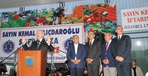 CHP Lideri Kemal Kılıçdaroğlu Pazarcılarla İftar Açtı