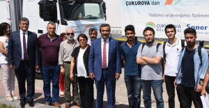 Çukurova’dan Türkmenler İçin 2 Yardım TIR'ı Yola Çıktı