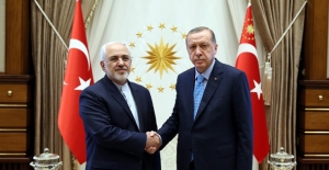 Cumhurbaşkanı Erdoğan İran Dışişleri Bakanı Zarif’i Kabul Etti