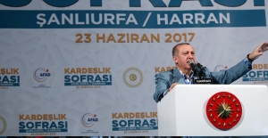 Cumhurbaşkanı Erdoğan: "Yürümekle Bir Yere Varamayacaksınız"
