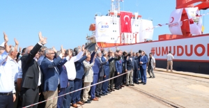 “Umudu Ol” Yardım Gemisi Somali’ye Uğurlandı