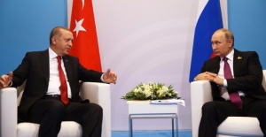 Cumhurbaşkanı Erdoğan Putin ile Bir Araya Geldi