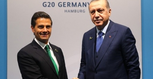 Cumhurbaşkanı Erdoğan, Meksika Devlet Başkanı Nieto ile Görüştü
