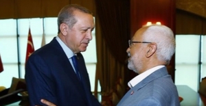 Erdoğan, Tunus En-Nahda Hareketi Lideri Gannuşi'yi Kabul Etti