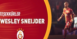 Sneijder Galatasaray'dan Ayrıldı