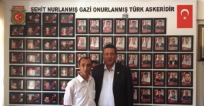 CHP’li Gürer’den Gaziler Derneğine Ziyaret