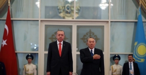 Cumhurbaşkanı Erdoğan Akorda Sarayında