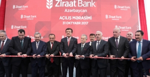 Ziraat Bank Azerbaycan Resmi Açılışı Yapıldı