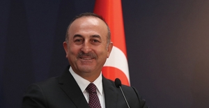 Bakan Çavuşoğlu İlham Aliyev İle Görüştü