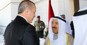 Cumhurbaşkanı Erdoğan Kuveyt Emiri El-Sabah İle Görüştü