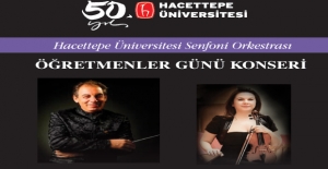 Hacettepe Senfoni Orkestrası’ndan “Öğretmenler Günü” Özel Konseri