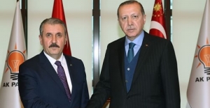 Cumhurbaşkanı Erdoğan BBP Genel Başkanı Destici’yi Kabul Etti
