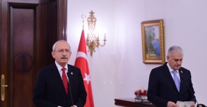Başbakan Yıldırım İle Kılıçdaroğlu’ndan Afrin Görüşmesi