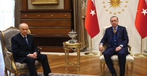 Cumhurbaşkanı Erdoğan, Bahçeli Görüşmesi Sona Erdi