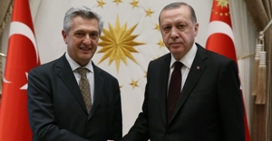 Cumhurbaşkanı Erdoğan BM Mülteciler Yüksek Komiseri Grandi’yi Kabul Etti
