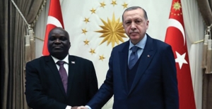 Cumhurbaşkanı Erdoğan Burundi Meclis Başkanı Nyabenda’yı Kabul Etti