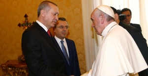 Cumhurbaşkanı Erdoğan, Vatikan Apostol Sarayında