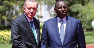 Cumhurbaşkanı Erdoğan, Senegal Cumhuriyet Sarayında
