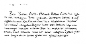 Mehmet Hakan Atilla İçin Hakim Berman’a 102 Duygusal Mektup