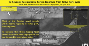 Rus Gemileri Tartus Üssü'nden Ayrıldı