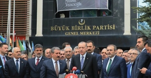 Cumhurbaşkanı Erdoğan’dan BBP’ye Ziyaret
