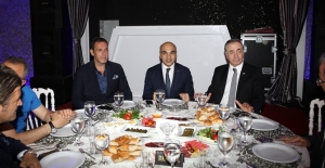 GS Başkanı Cengiz, Bakırköy Belediye Başkanı Kerimoğlu İle İftar Yemeğinde