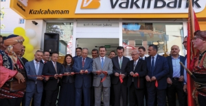 Kızılcahamam'da Vakıfbank Şubesi Açıldı