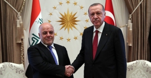 Cumhurbaşkanı Erdoğan Irak Başbakanı El-İbadi'yi Kabul Etti