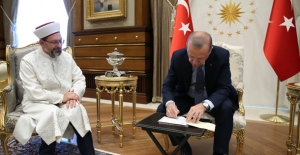 Cumhurbaşkanı Erdoğan’dan TDV’ye Kurban Bağışı