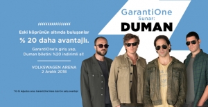 GarantiOne’ın Ana Sponsorluğunda Duman Konserine Avantajlı Ön Bilet Satışları Başladı