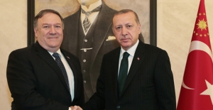 Cumhurbaşkanı Erdoğan İle Pompeo Görüşmesi Başladı