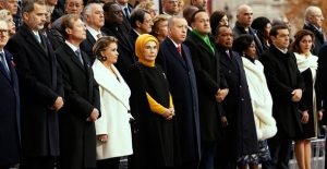 Cumhurbaşkanı Erdoğan, Birinci Dünya Savaşı'nı Sonlandıran Anlaşmanın 100. Yıl Dönümü Törenine Katıldı