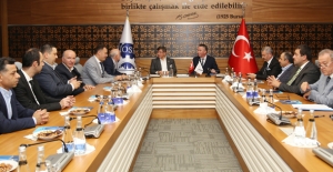 Eski Başbakan Davutoğlu İkitelli OSB’yi Ziyaret Etti