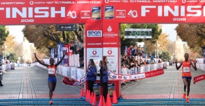 Vodafone 40. İstanbul Maratonuna Kenyalı Atletler Damga Vurdu