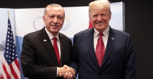 Cumhurbaşkanı Erdoğan, ABD Başkanı Trump İle Bir Araya Geldi