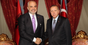 Cumhurbaşkanı Erdoğan, Arnavutluk Başbakanı Rama'yı Kabul Etti