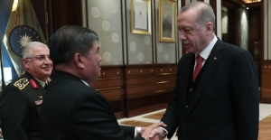 Cumhurbaşkanı Erdoğan, Malezya Savunma Bakanı Sabu’yu Kabul Etti