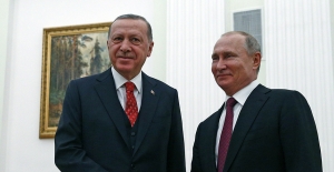 Cumhurbaşkanı Erdoğan İle Putin Baş Başa Görüşmesi Öncesinde Açıklama Yaptı